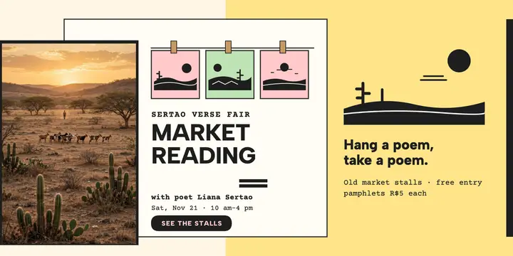 Sertao Verse Fair market reading post template