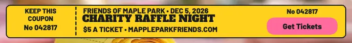 Friends of Maple Park raffle leaderboard template