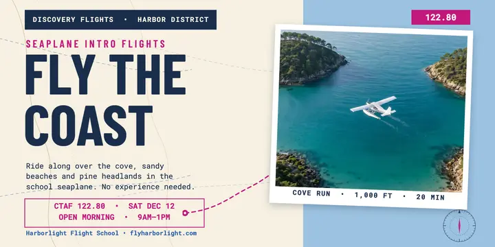 Harborlight coastal discovery flight post template