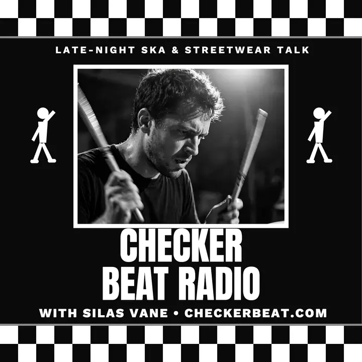 Checker Beat Radio ska podcast cover template