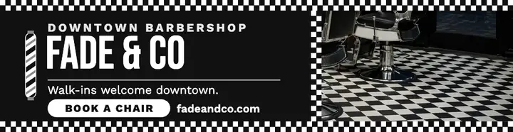 Fade and Co walk-ins billboard template