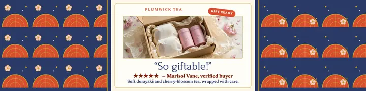 Plumwick Tea review banner template