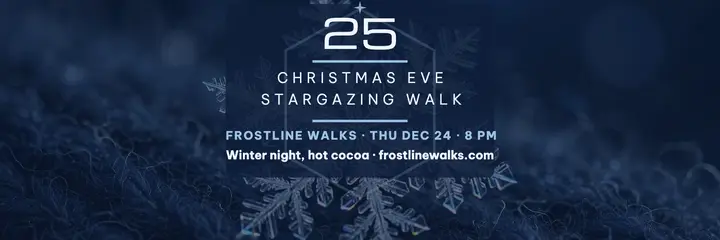Frostline Walks Christmas Eve header template