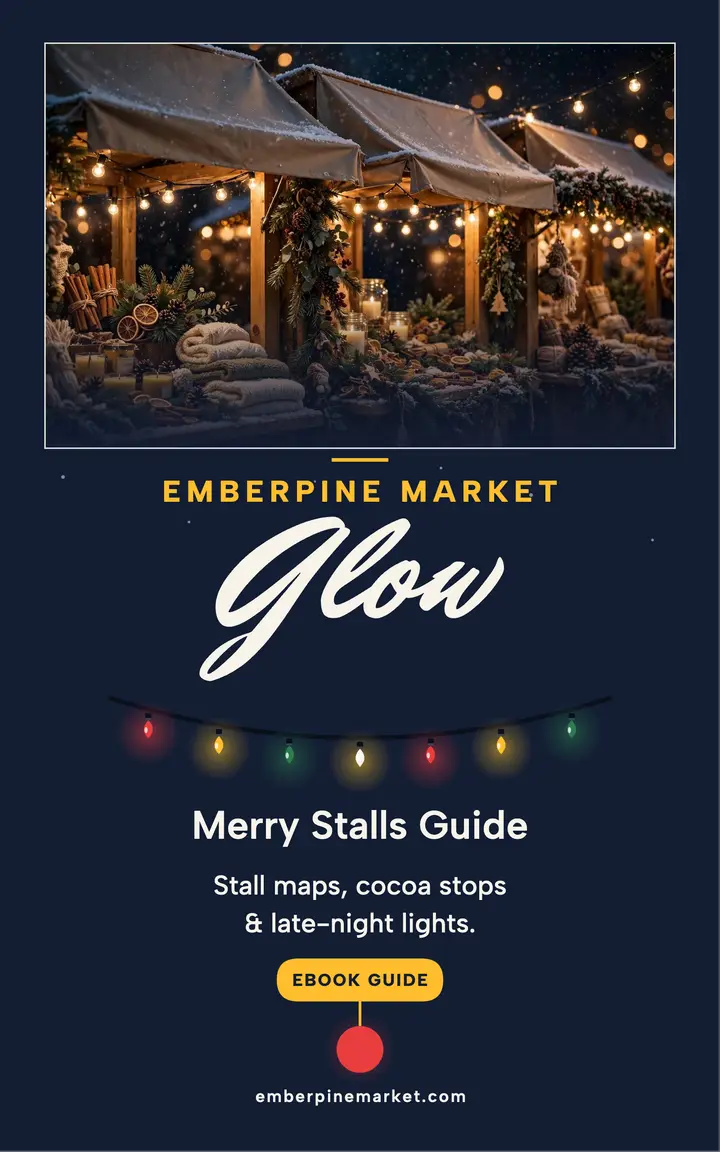 Emberpine Glow market guide ebook template