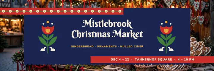 Mistlebrook Christmas market X header template