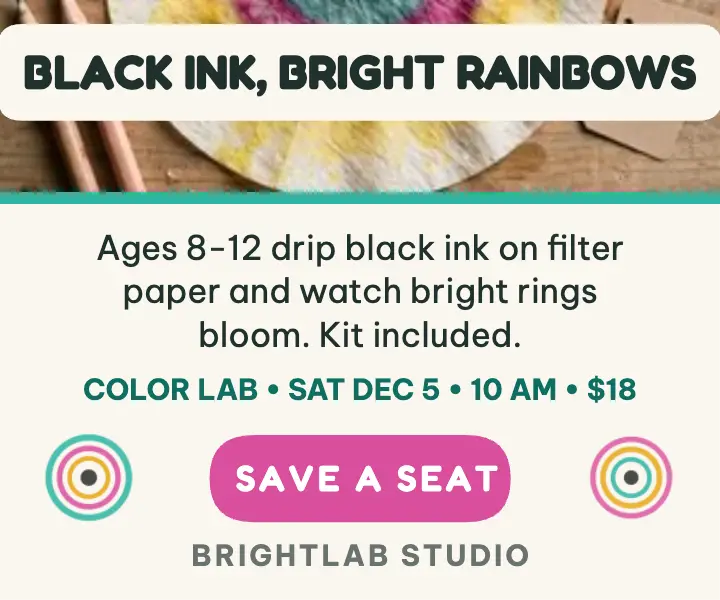 Brightlab color lab Saturday ad template