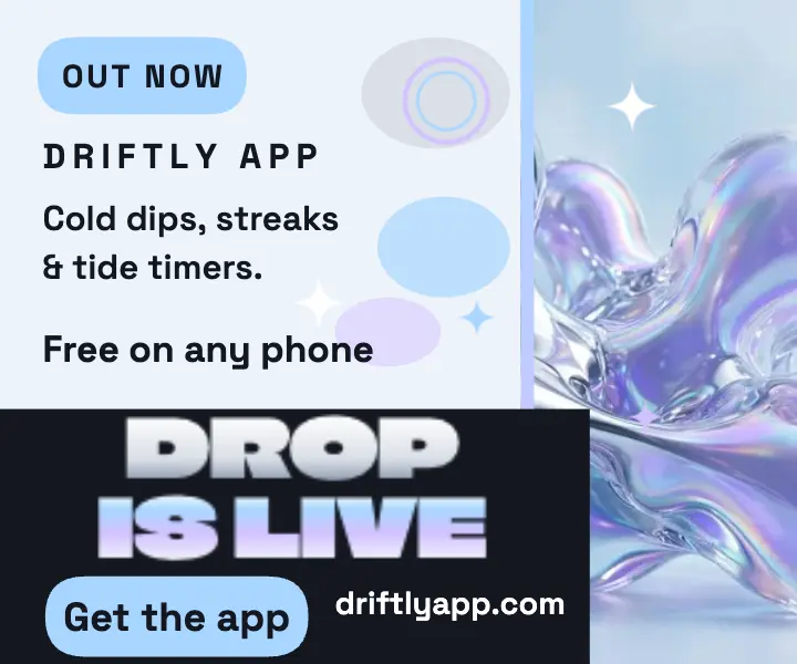 Driftly app drop chrome launch ad template