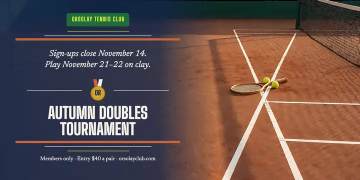 Orsolay autumn doubles tournament tenniscore post template