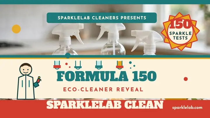 Sparklelab eco-cleaner reveal thumbnail template