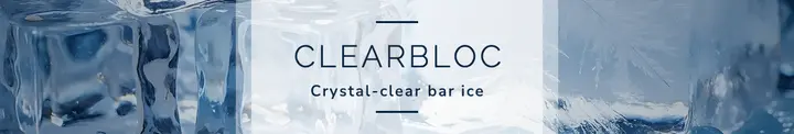 Clearbloc bar ice LinkedIn cover, deep freeze template