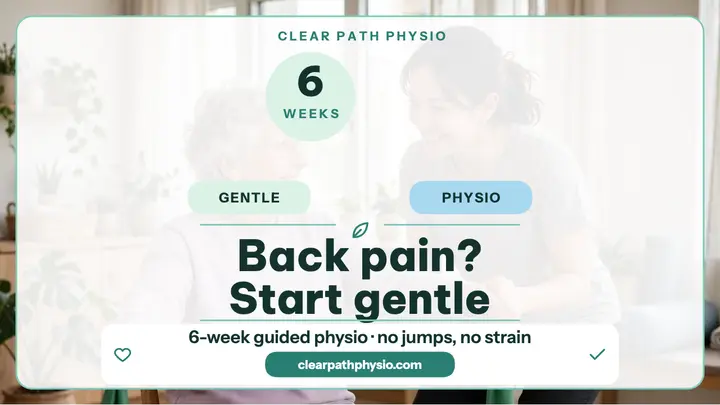 Clear Path Physio gentle back thumbnail template