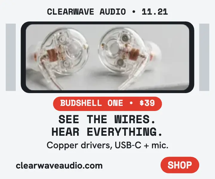 Clearwave Budshell One launch ad template