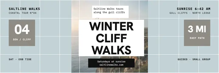 Saltline Walks winter cliff header template