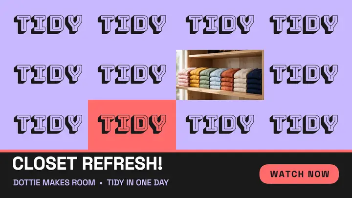 Tidy closet refresh grid thumbnail template