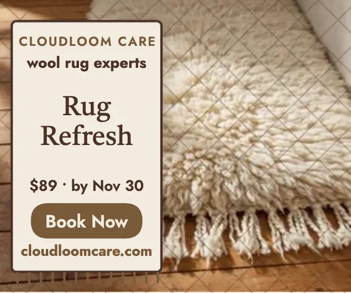 Cloudloom Care rug refresh promo ad template