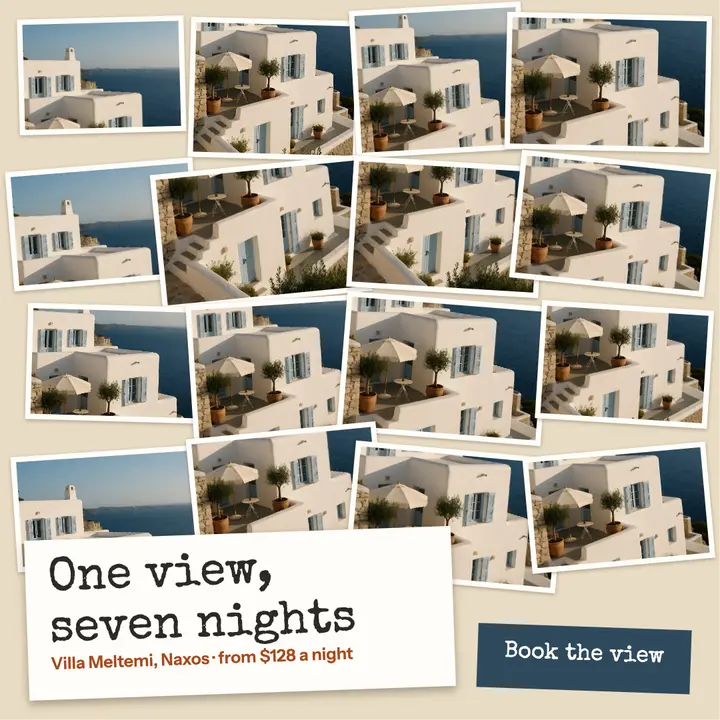 One view, seven nights villa joiner post template