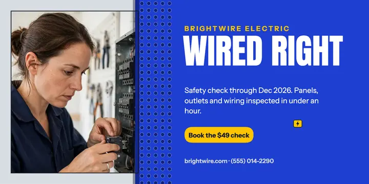 Brightwire Electric wired right promo template