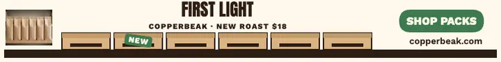 Copperbeak First Light shelf pack ad template
