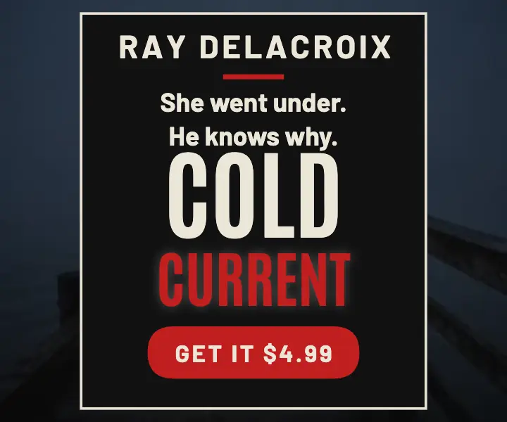 Cold Current thriller ebook ad template