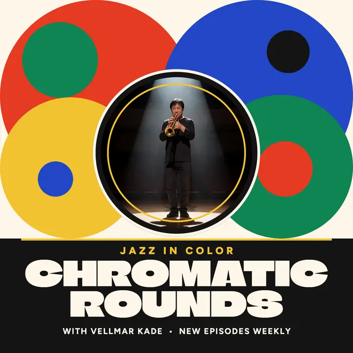 Chromatic Rounds jazz in color cover template