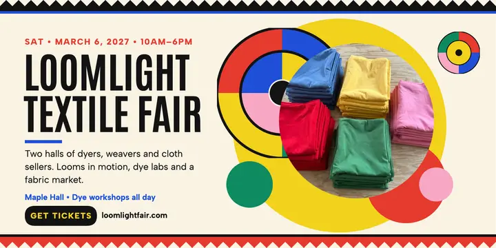 Loomlight Textile Fair discs post template
