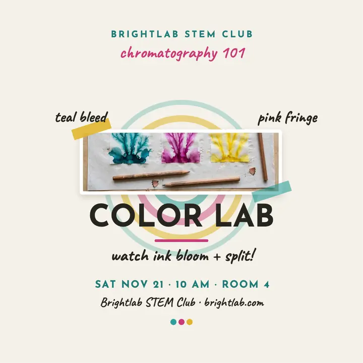 Brightlab color lab chromatography post template
