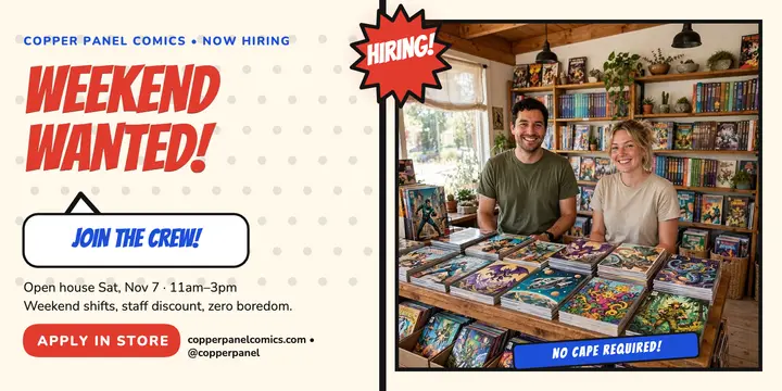 Copper Panel weekend crew hiring post template