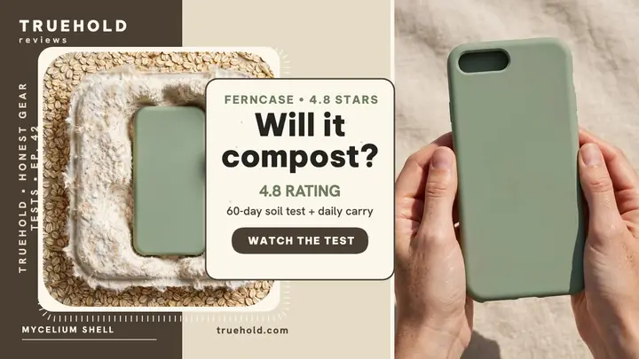Ferncase compostable case review thumbnail template