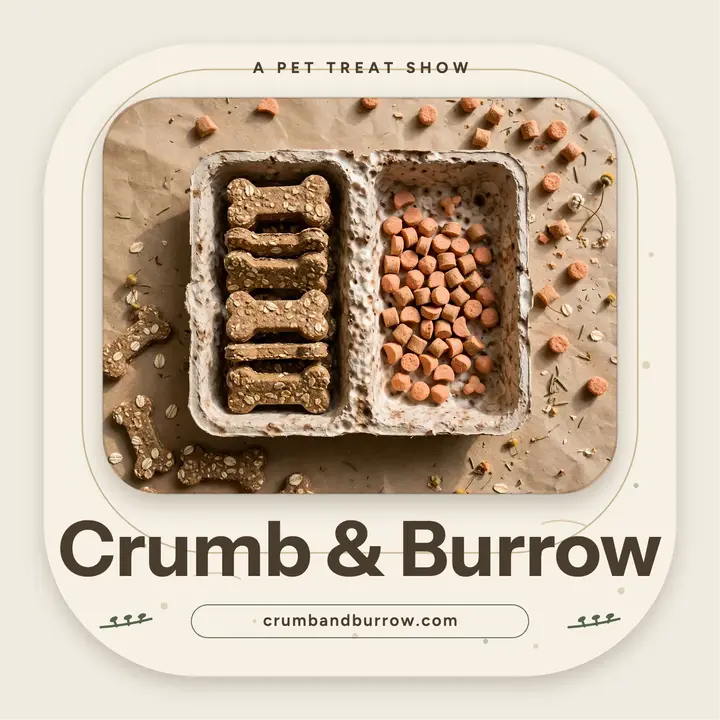 Crumb and Burrow compostable treats cover template