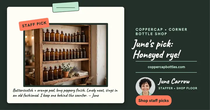 Coppercap staff pick facebook post template