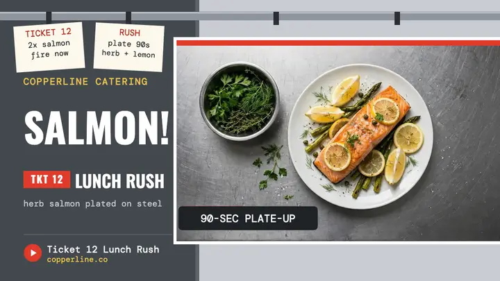 Copperline salmon plate prep thumbnail template