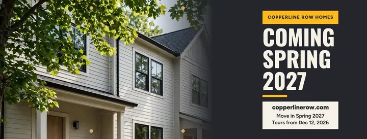 Copperline Row move-in cover: move-in announcement cover template