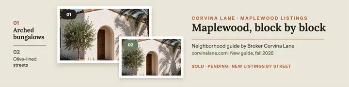 Corvina Lane Maplewood listings banner: realtor linkedin banner template