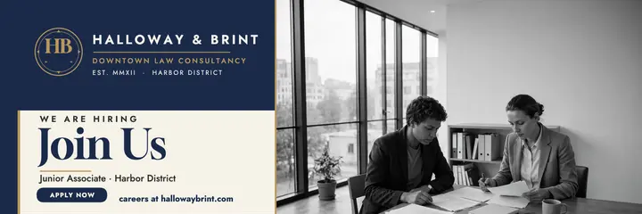 Halloway and Brint hiring header template