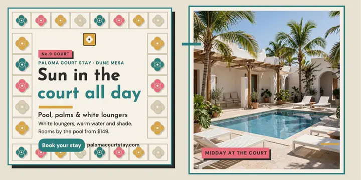 Paloma Court sunny courtyard x-post template