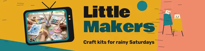Little Makers craft kits banner template