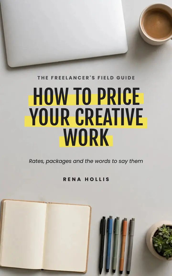 Highlighter pricing guide ebook cover template