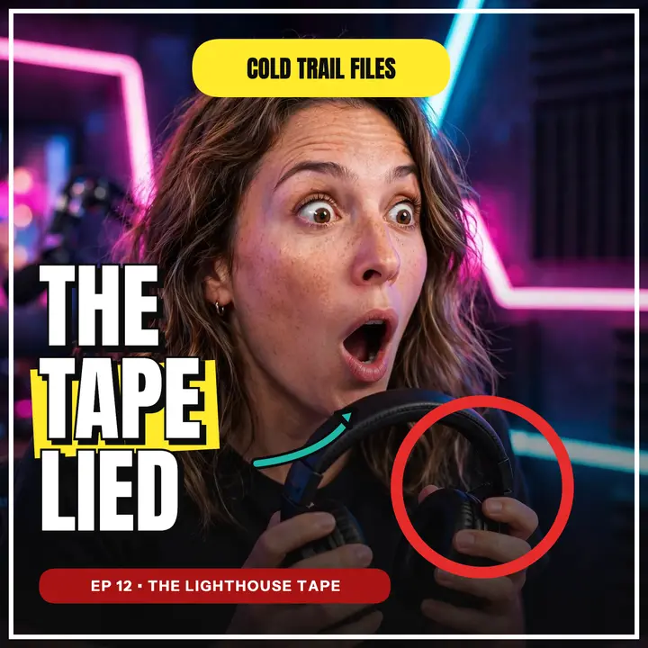 Cold Trail Files true crime cover template
