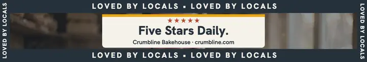 Crumbline five stars LinkedIn cover template