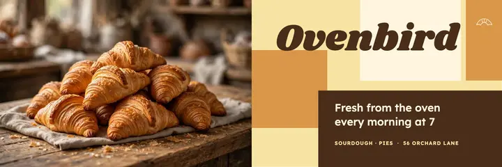 Bakery X header template