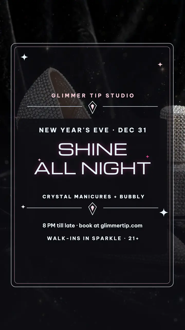 Glimmer Tip Studio shine night story template