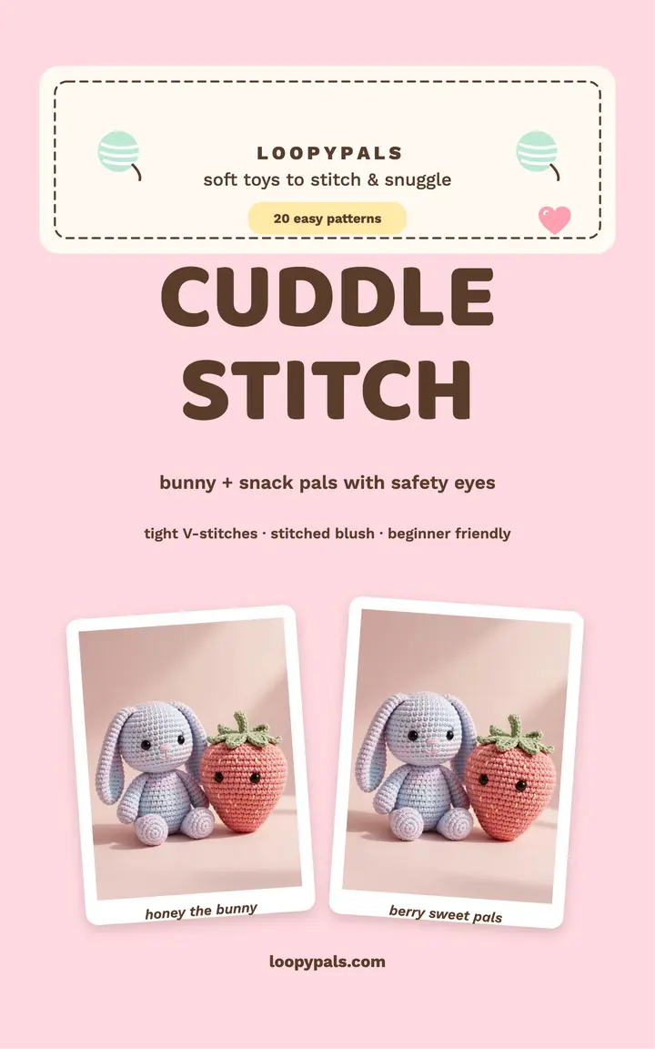 Cuddle Stitch crochet toys ebook template