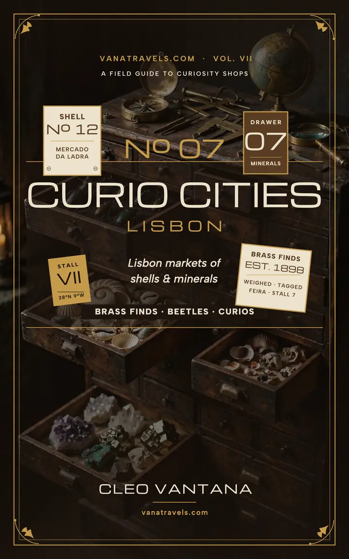 Curio Cities Lisbon market guide cover template