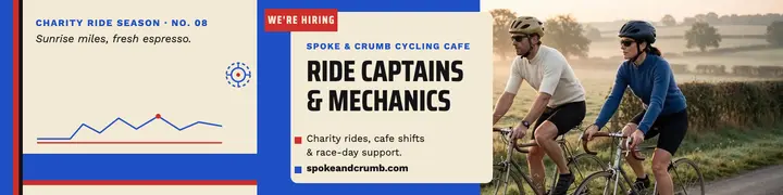 Spoke and Crumb hiring ride captains banner template