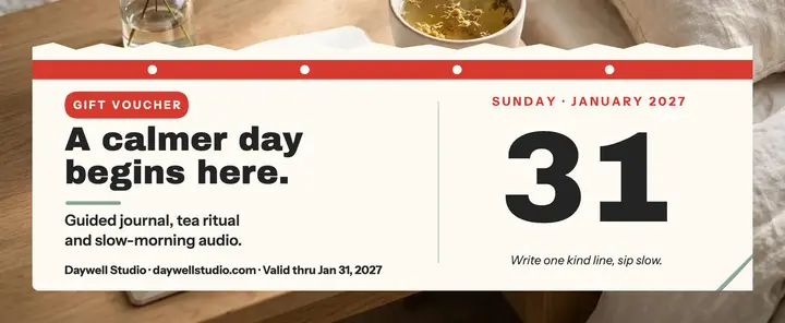 Daywell daily reset gift voucher template
