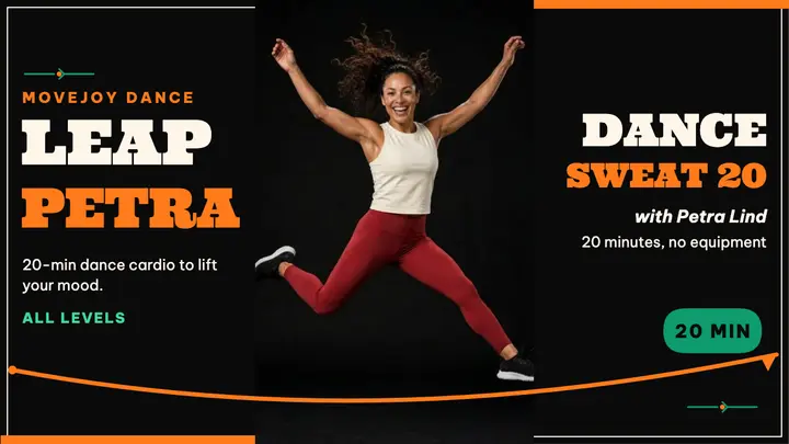 Movejoy dance sweat leap thumbnail template