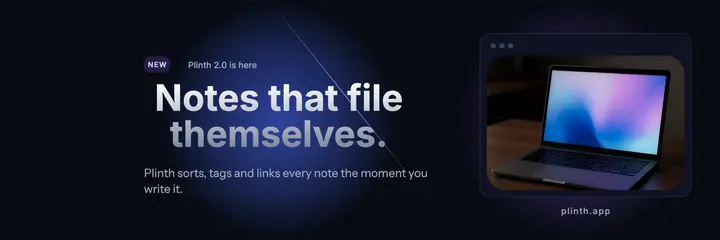 Plinth dark glow X header template
