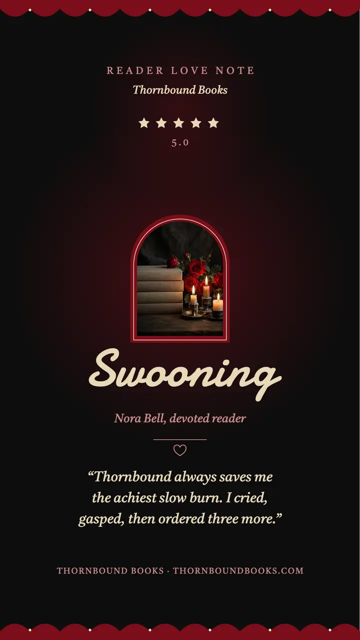 Thornbound Books romance review story template