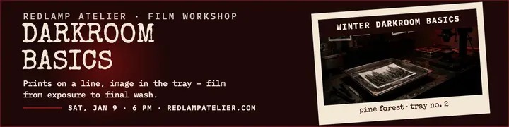Redlamp darkroom basics banner template
