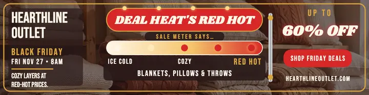 Deal heat Black Friday billboard template